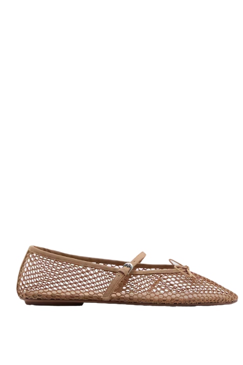 Mango Rhinestone Ballerinas 