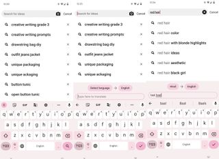 How to translate as you type in Gboard