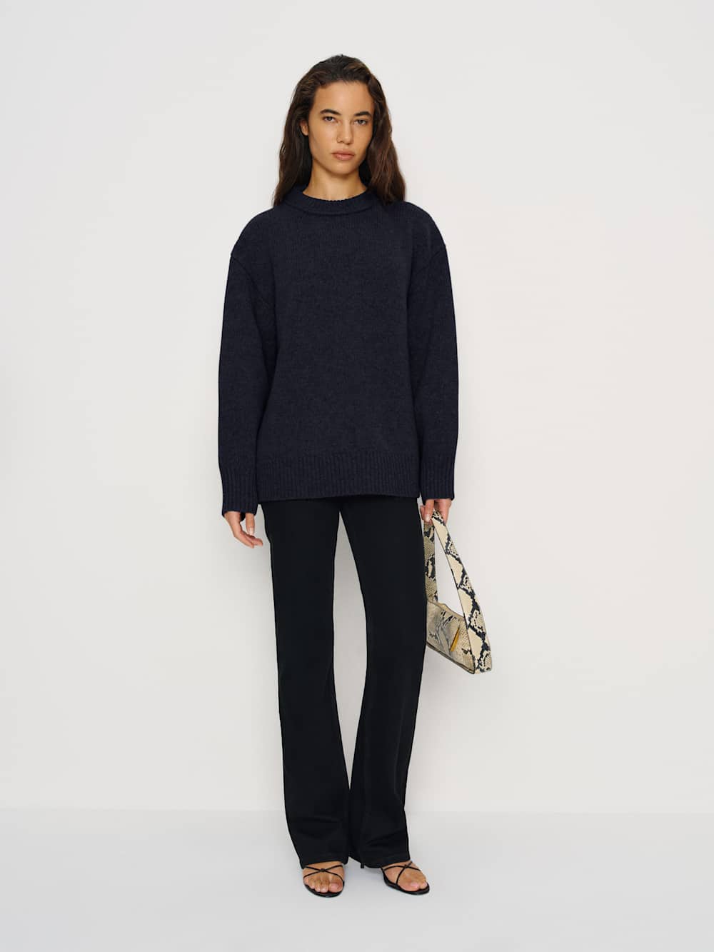 Jo Regenerative Wool Oversized Crew