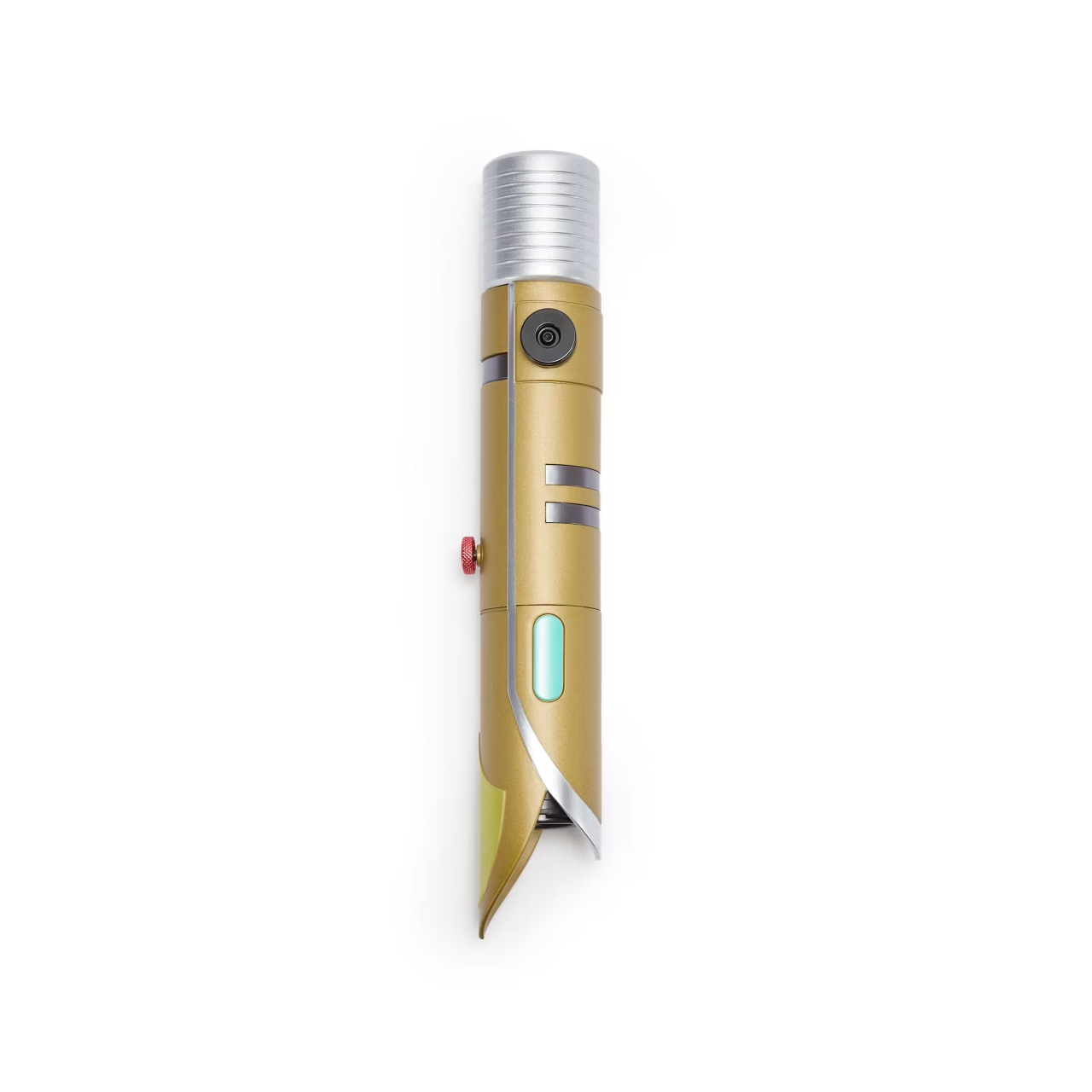 Jedi Temple Guard hilt on a plain background