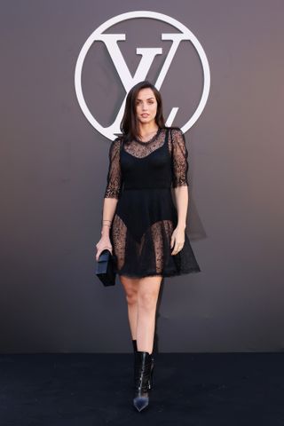 Ana de Armas at the Louis Vuitton runway show