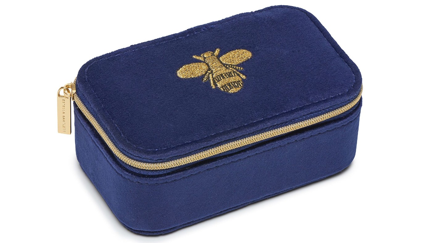 Tiny Moths Print Grab and Go ID Holder Wristlet Wallet 