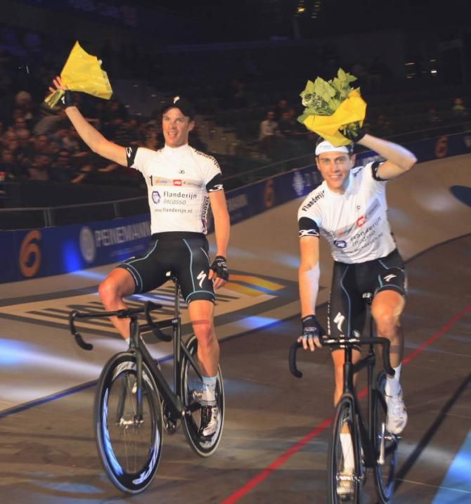 Iljo Keisse and Niki Terpstra lead the Rotterdam Six Day after night 1