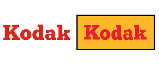 Kodak logos, 1935 – 1987 (left) and 1935 – 1960 (right)