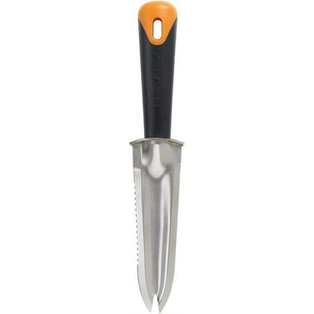 Fiskars Steel Garden Knife, Multi-Purpose Weed Puller Gardening Tool for Planting, Weeding, Digging, and Cultivating With Hanging Hole
