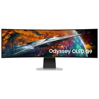 Product render of the Samsung Odyssey OLED G9 49".