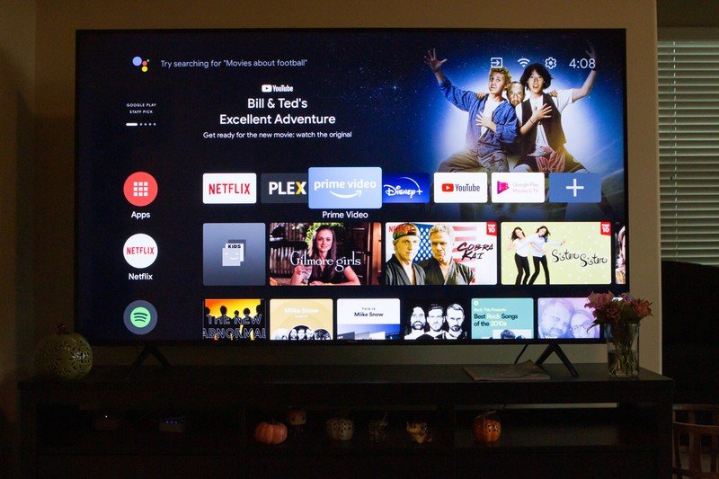 Hisense H65G Series Android TV Home Screen