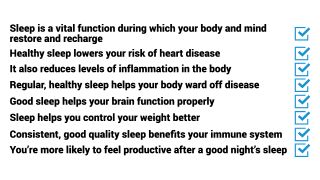 Why is sleep important? A list of the main benefits of sleep to our health