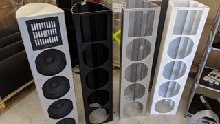 Piega speaker cabinets