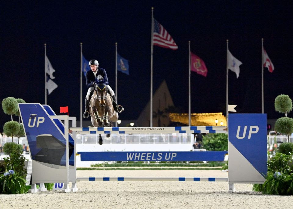 Showjumping news: Daniel Coyle wins the $100,000 Wheels Up grand prix at the World Equestrian Center on Ariel Grange's Quintin.