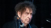 Bob Dylan performs in concert during Farm Aid 2023