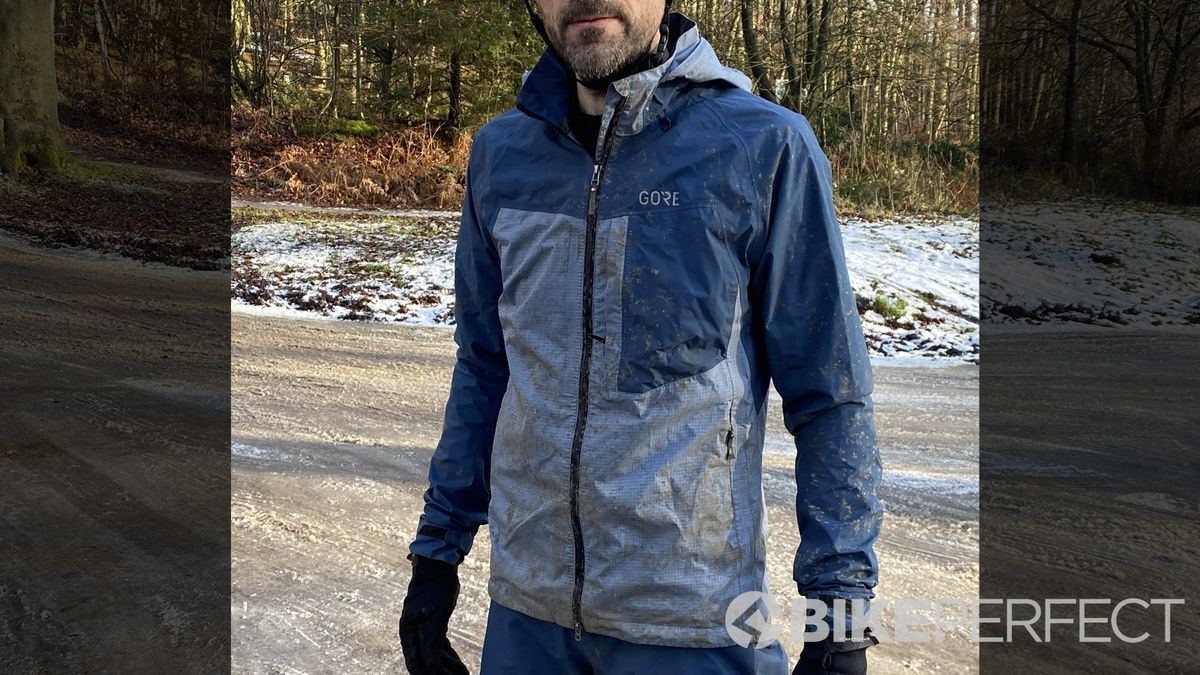 Gore C5 Gore-Tex Infinium Hybrid Hooded jacket and Paclite Trail shorts