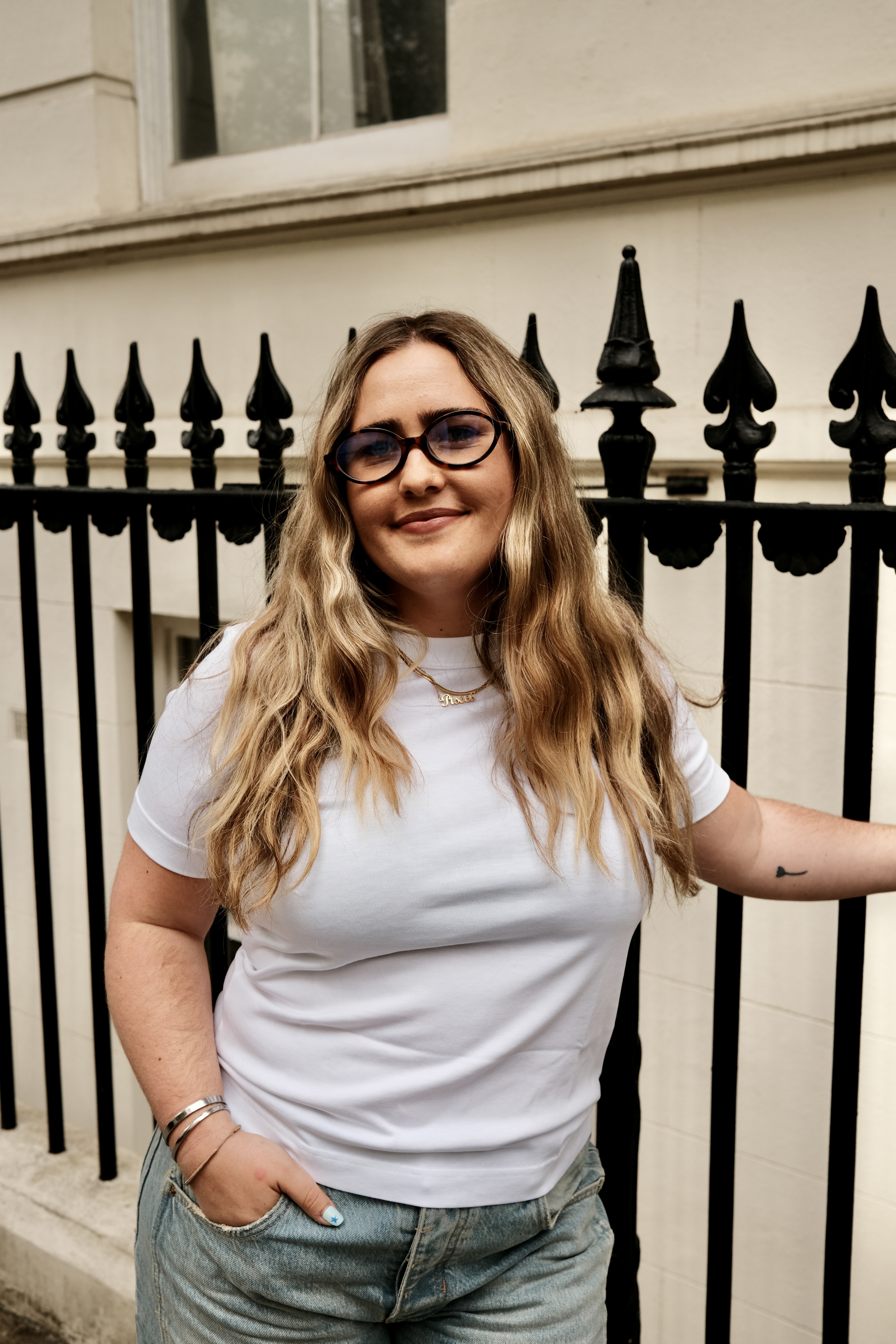 Amelia Yeomans white t-shirts