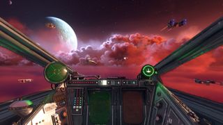 X-Wing cockpit