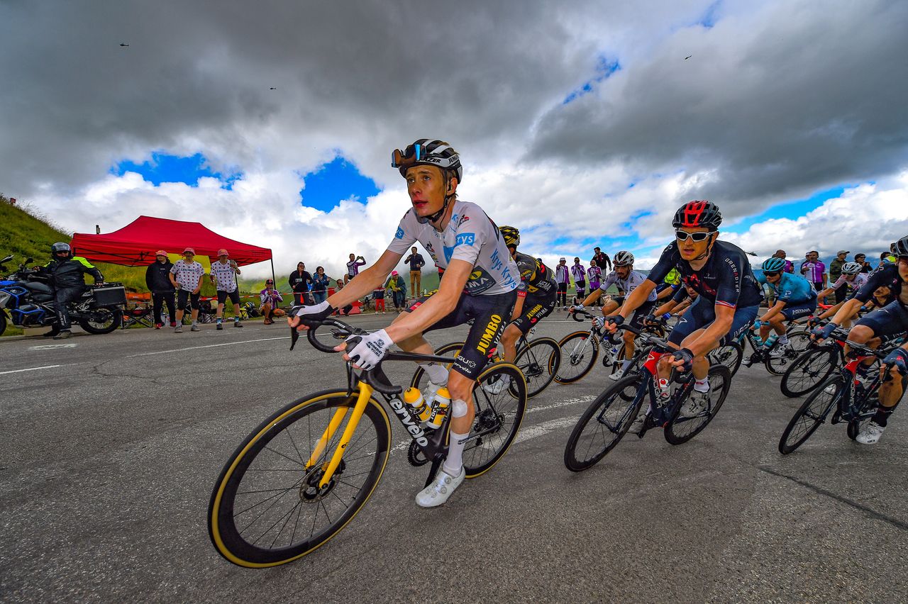 Tour de France 2021 - 108th Edition - 17th stage Muret - Col du Portet 178,4 km - 14/07/2021 - Jonas Vingegaard (DEN - Jumbo - Visma) - photo Dario Belingheri/BettiniPhoto&Acirc;&copy;2021