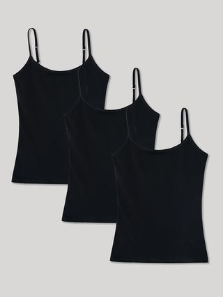 Organic Everyday Shelf Bra Camisole 3-Pack