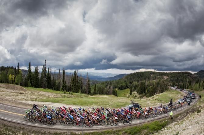 Dark clouds threatened today's race