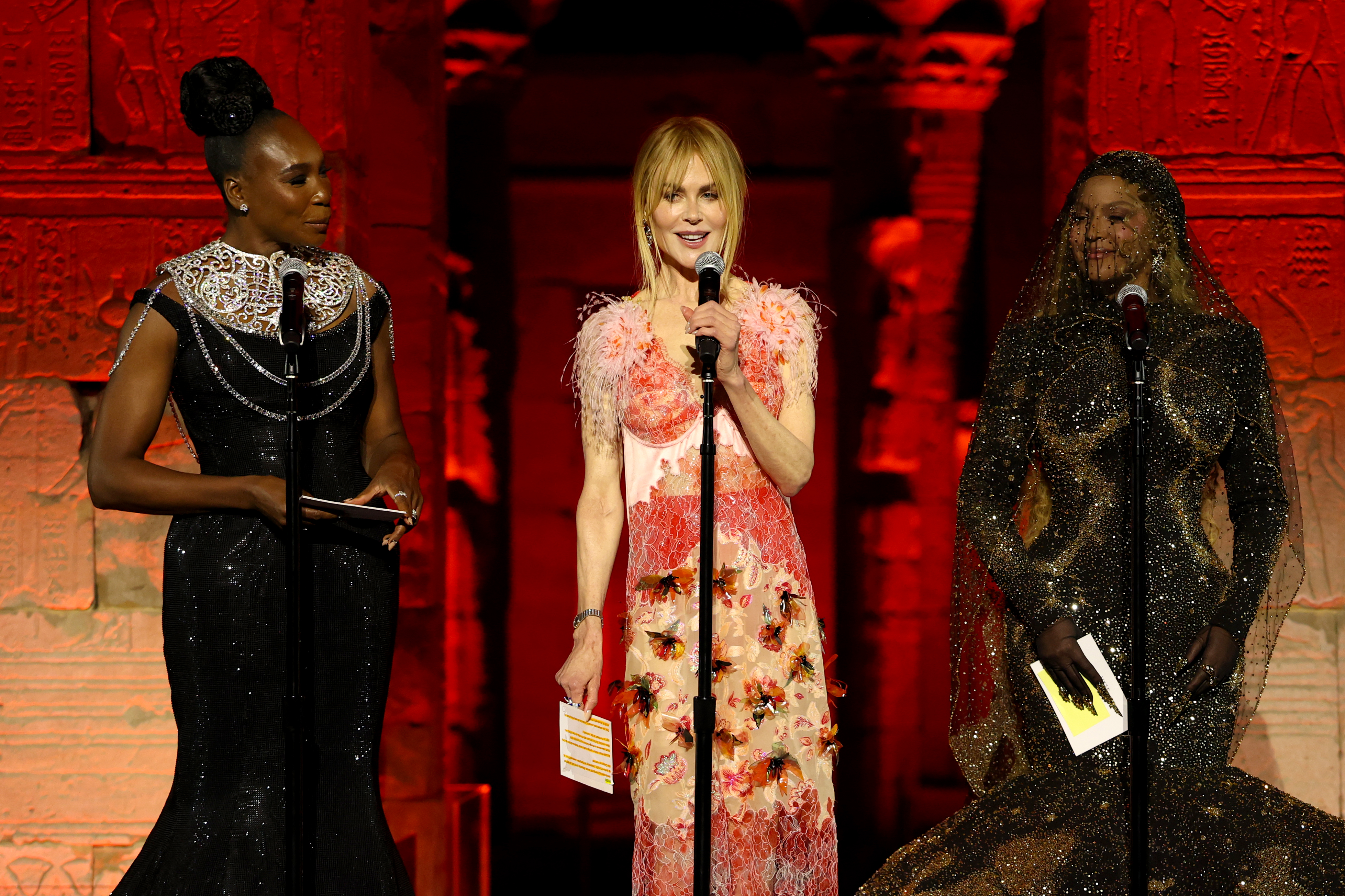 Nicole Kidman inside the 2026 met gala after her outfit change