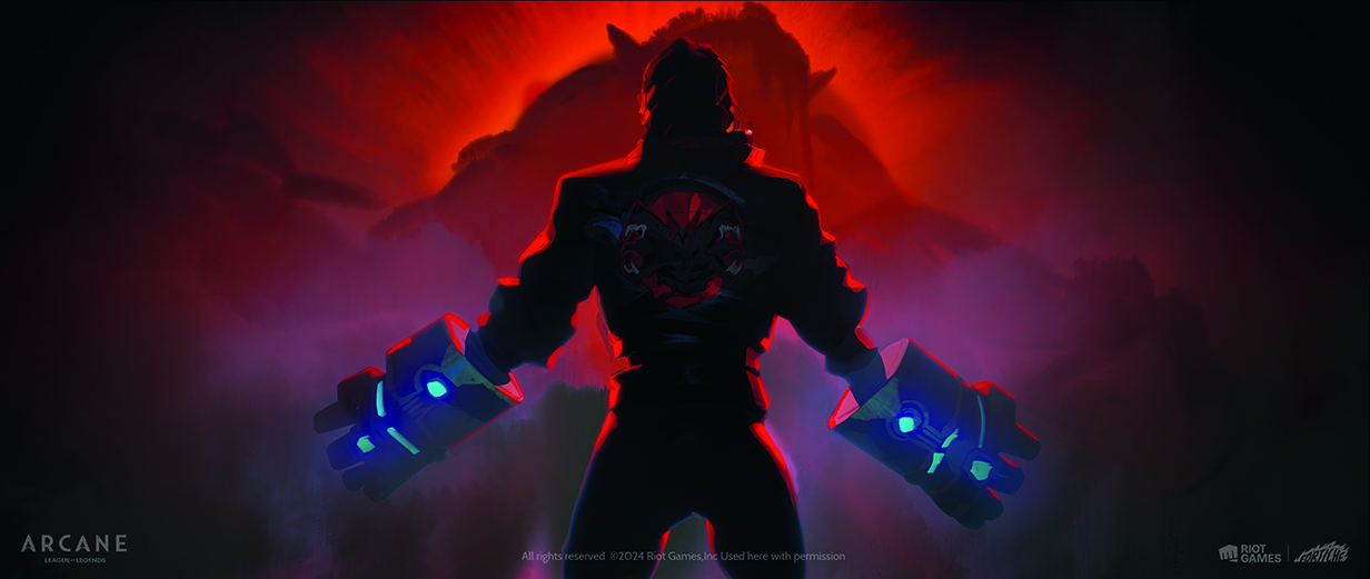 Artwork from Arcane season 2