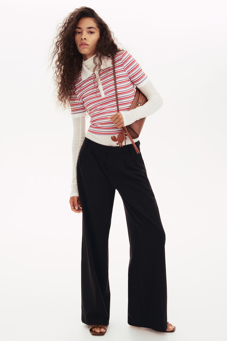 Wide Tailored Trousers