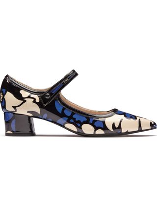 Swixties Faye Floral Patent Shoes