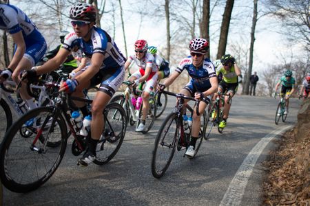 Kaitlin Antonneau (Twenty16 - Ridebiker) tackles one of climbs of the big loop of the Trofeo Alfredo Binda
