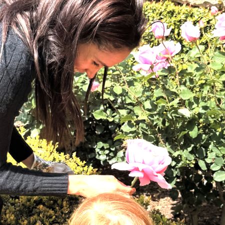 Meghan Markle shares photos of Prince Archie and Princess Lilibet's vibrant red hair