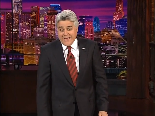 Jay Leno on The Tonight Show in 2006