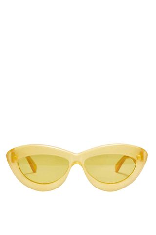 Loewe yellow sunglasses