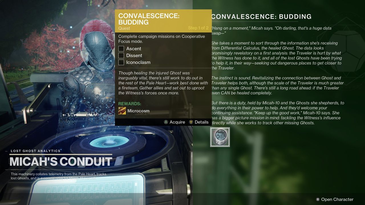 Destiny 2 lost ghost locations - Microcosm