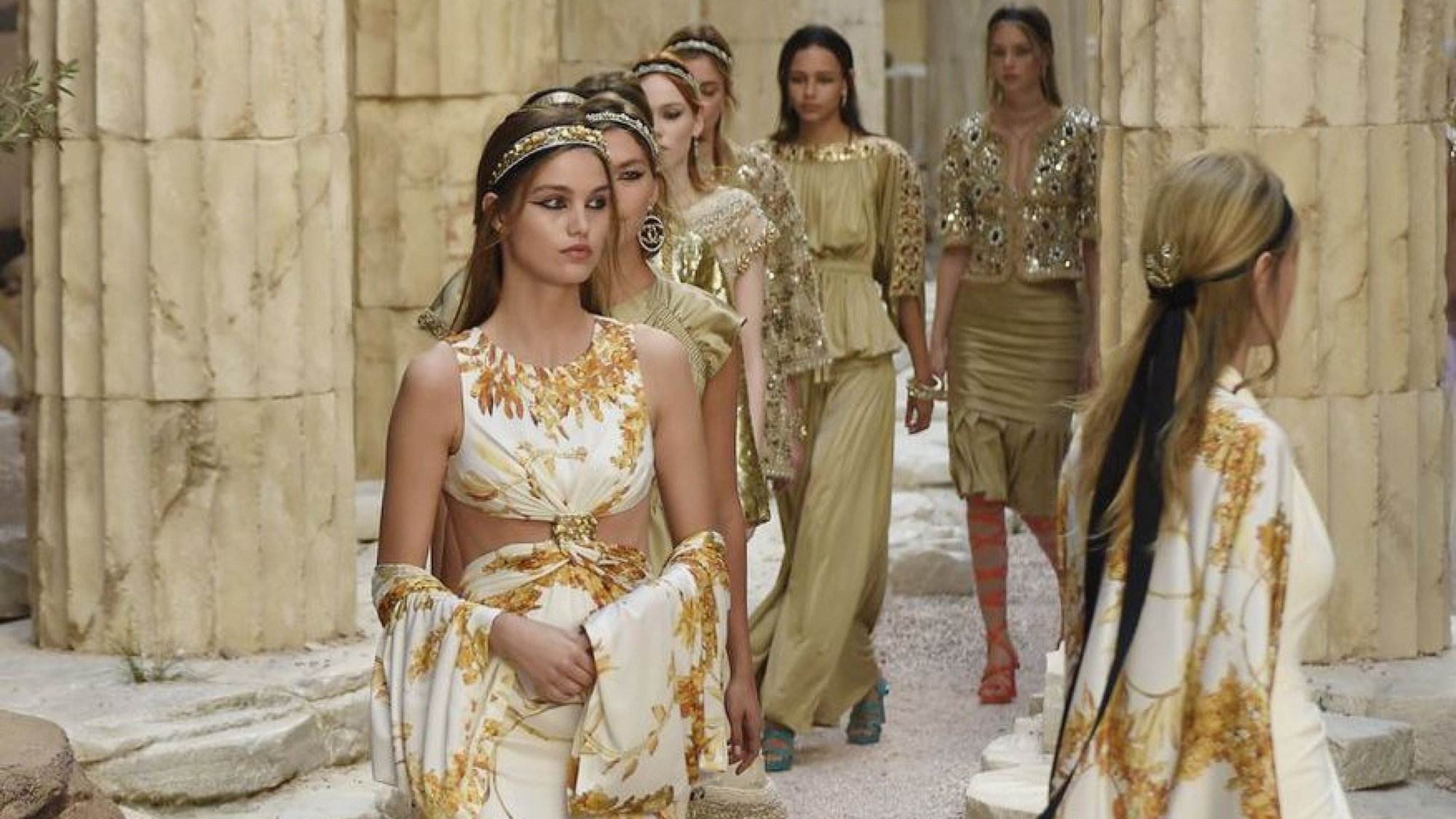 Lagerfeld  Chanel Take Ancient Greece To Paris  Greece Is