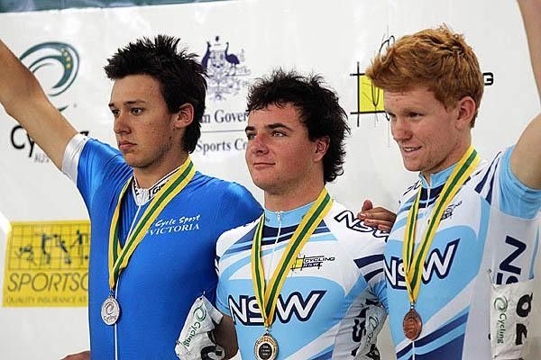 Paul Fellows takes the Keirin title