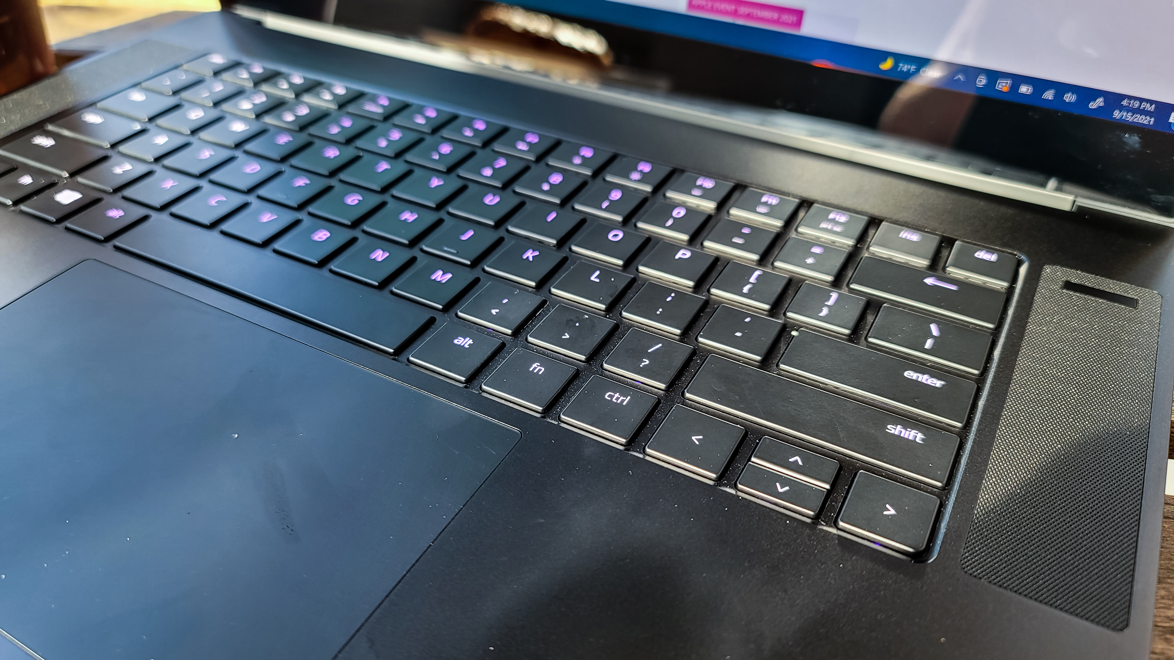 Razer Blade 15 keyboard