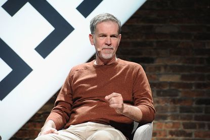 CEO of Netflix Reed Hastings.
