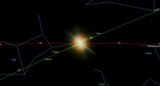 equinox night sky september 2019
