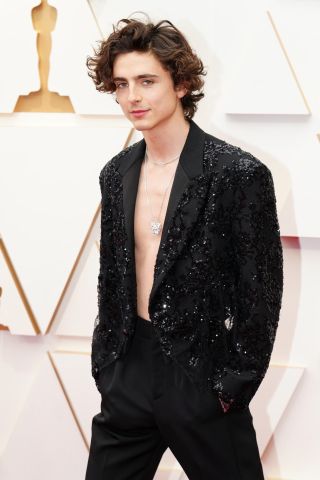 HOLLYWOOD, CALIFORNIA - MARCH 27: Timothée Chalamet attends the 94th Annual Academy Awards at Hollywood and Highland on March 27, 2022 in Hollywood, California.