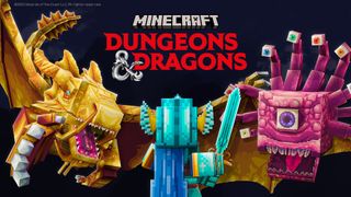 The cover art for Minecraft x Dungeons & Dragons.