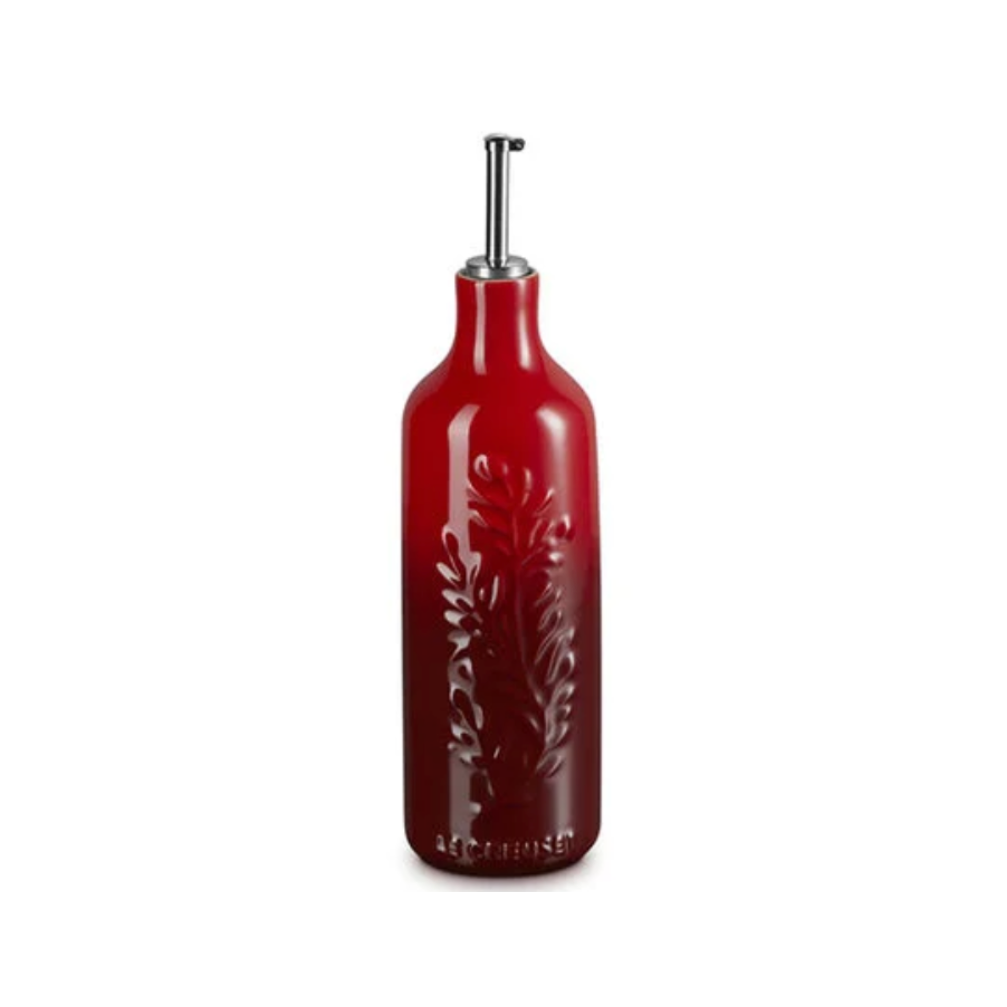 Le Creuset Olive Branch Collection Oil Cruet in Cerise