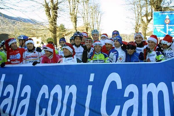 Lining up with Danilo Di Luca