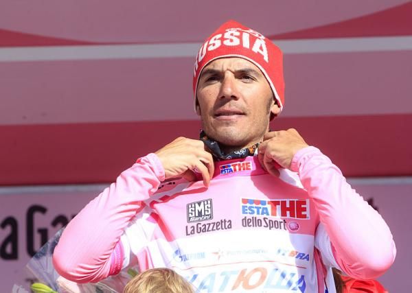 Joaquim Rodriguez (Katusha) on the podium