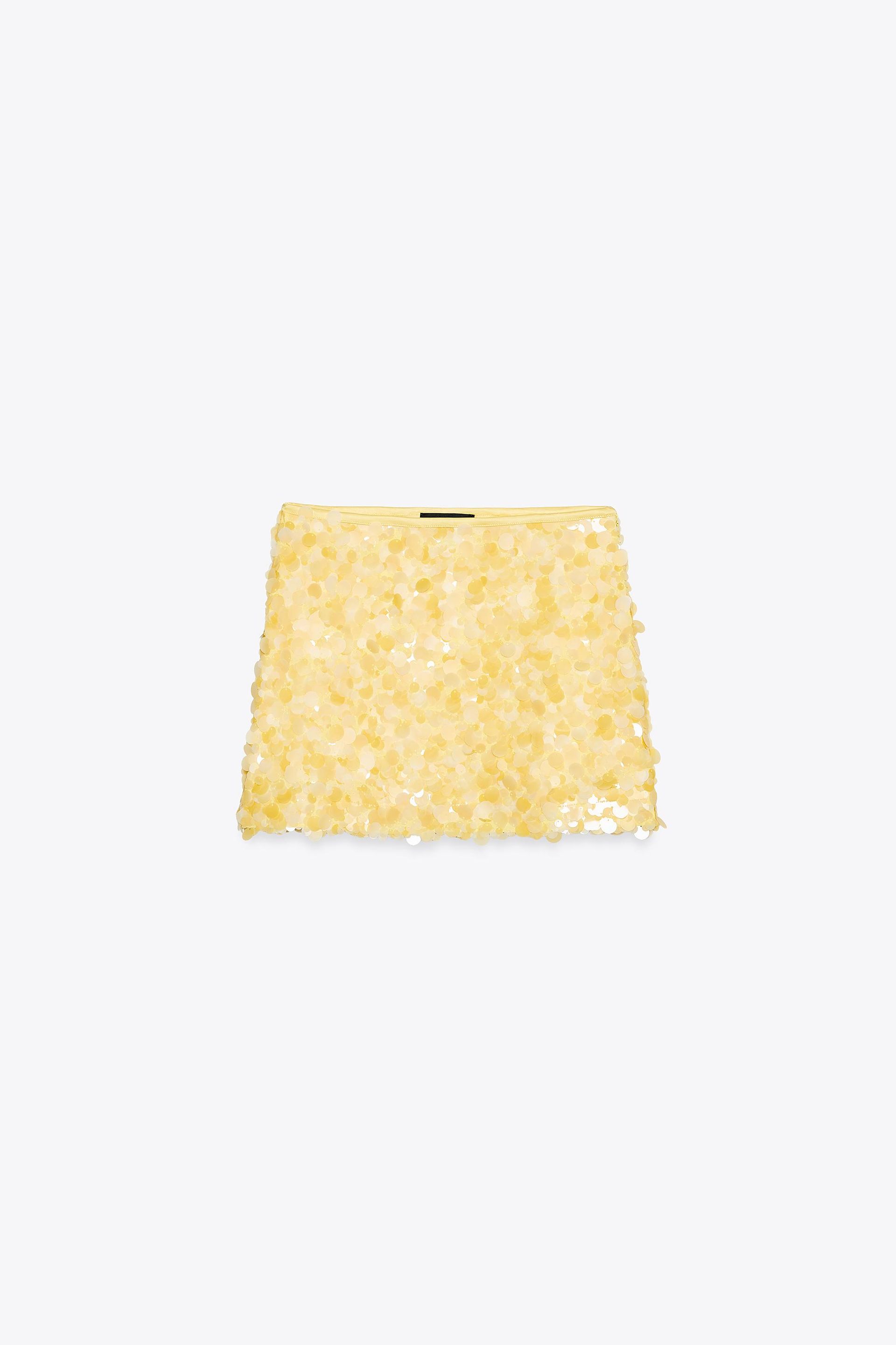 Sequin Mini Skirt