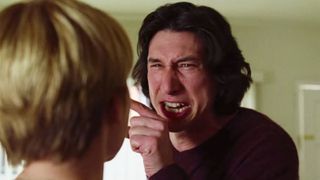Adam Driver yells in Marriage Story