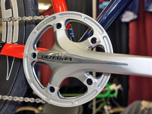 Courage Bicycles will soon be shipping these Shimano-specific outer guides for 'cross riders.