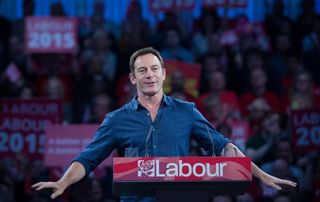 Jason Isaacs hosted a Labour rally in London before the bank holiday weekend