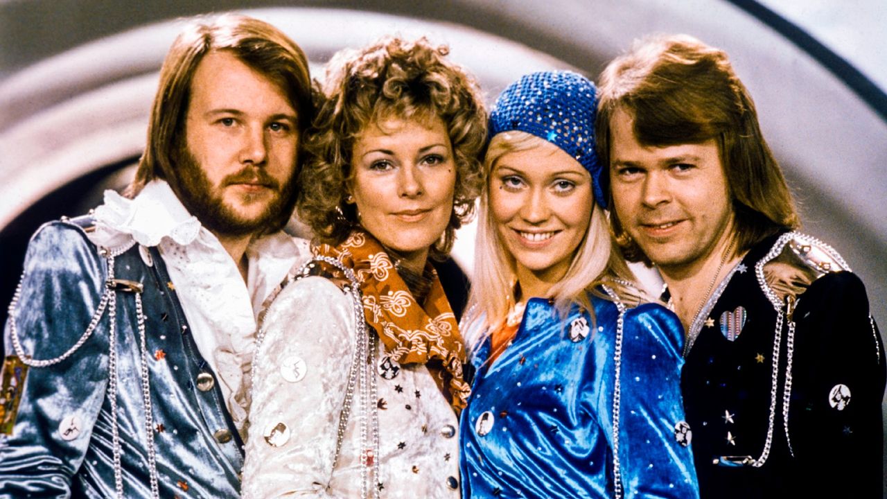 ABBA Voyage tour: SWEDEN-MUSIC-ABBA Picture taken in 1974 in Stockholm shows the Swedish pop group Abba with its members (L-R) Benny Andersson, Anni-Frid Lyngstad, Agnetha Faltskog and Bjorn Ulvaeus posing after winning the Swedish branch of the Eurovision Song Contest with their song &quot;Waterloo&quot;. - Sweden&#039;s legendary disco group ABBA announced on April 27, 2018 that they have reunited to record two new songs, 35 years after their last single. The quartet split up in 1982 after dominating the disco scene for more than a decade with hits like &quot;Waterloo&quot;, &quot;Dancing Queen&quot;, &quot;Mamma Mia&quot; and &quot;Super Trouper&quot;. 