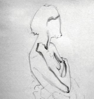 drawing of a person