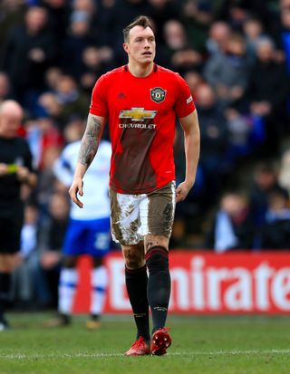 Phil Jones' last appearance came 13 months ago against Tranmere