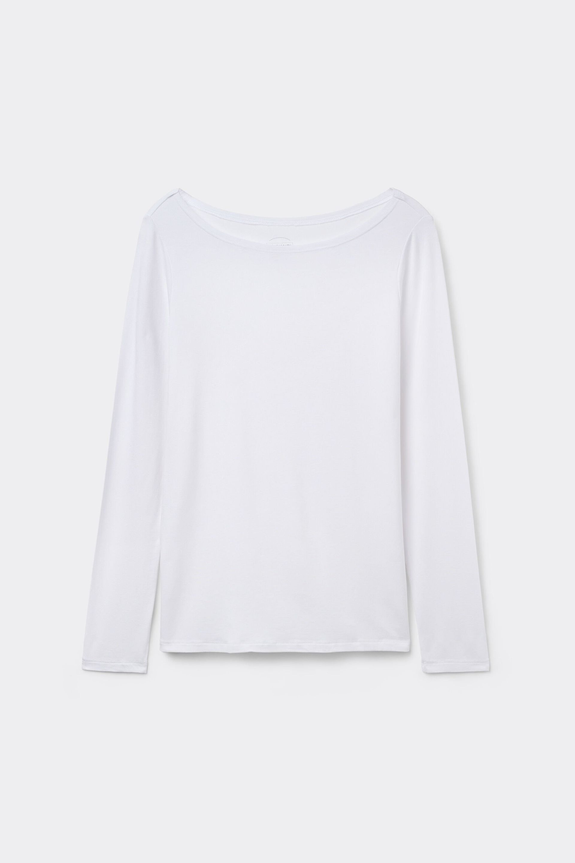 Intimissimi, Long Sleeve Bateau Neck Top in Micromodal
