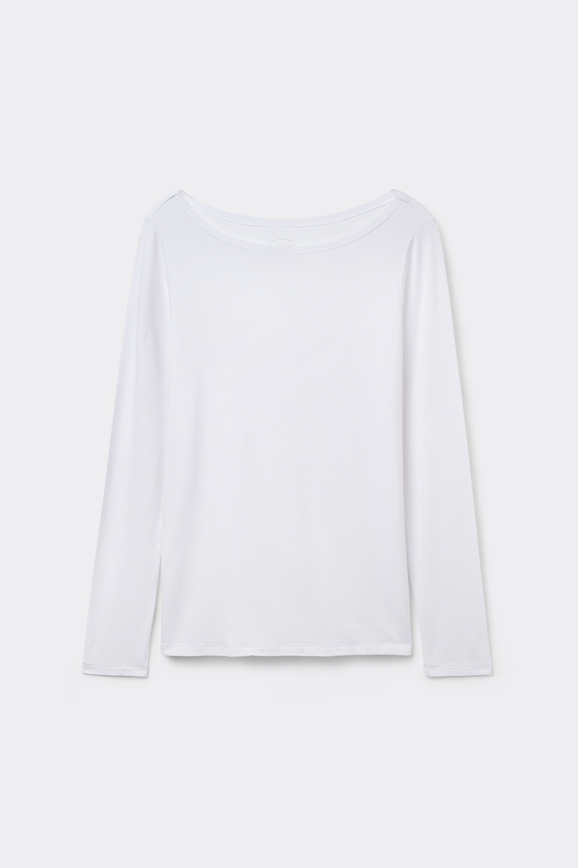 Intimissimi, Long Sleeve Bateau Neck Top in Micromodal