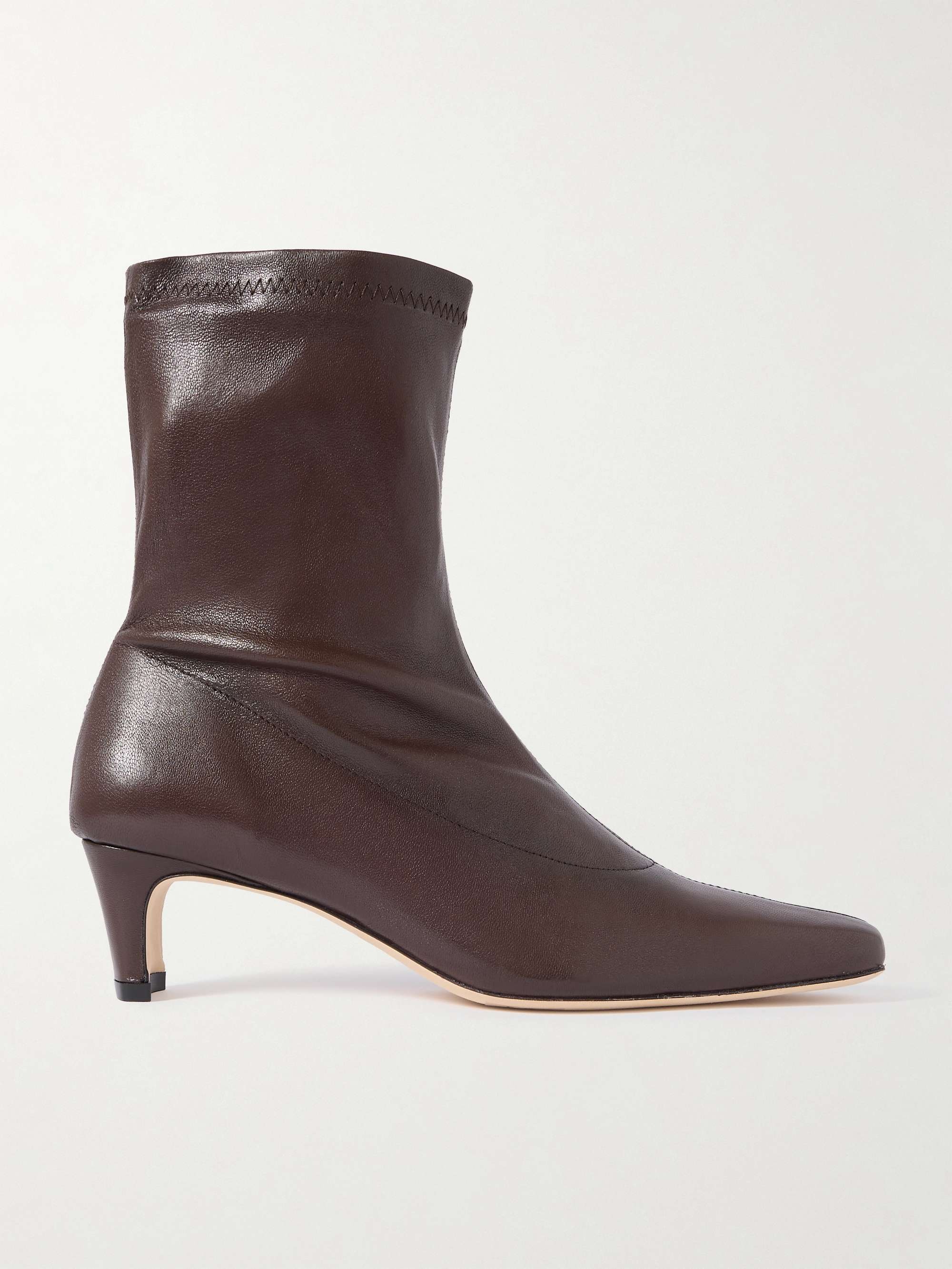 Staud, Wally Sock leather ankle boots
